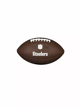 WILSON | Palla da football americano NFL con licenza Pittsburgh Steelers |